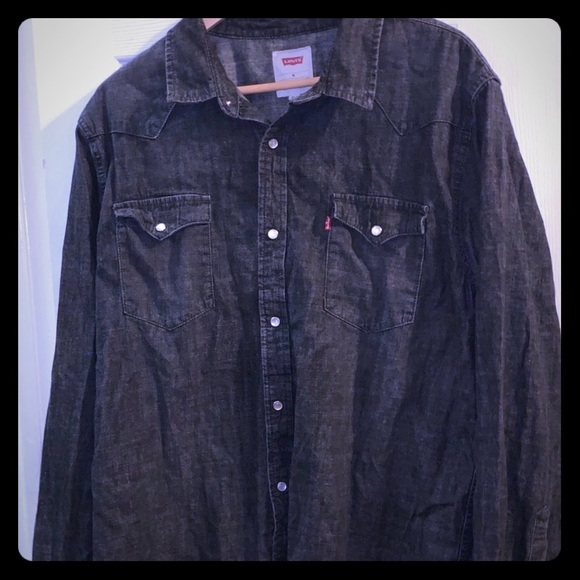 Levi's Other - NWOT Men’s Snap Button down denim